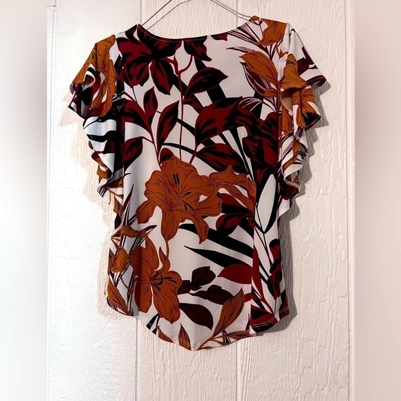 Liz Claiborne floral top size SP - Picture 2 of 3